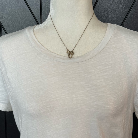 Elegant Silver Charm Necklace - Picture 2 of 2